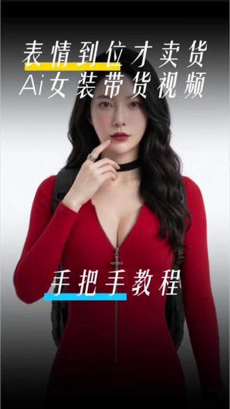 你的Ai视频为什么不能打动人?那是你的Ai模特没表情!今天让你的模特活过来!教你3个核心逻辑+1个重复动作!#Ai教程 #Ai女装 #Ai视频 #Ai带货 #女装带货
