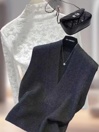 #今日穿搭 #简约大气 #高级感穿搭 #精致穿搭 #马甲