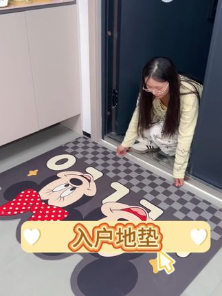 这款入户地垫可以让你家地板不受泥沙和污渍的困扰#好物推荐🔥 防滑又耐磨#美观实用