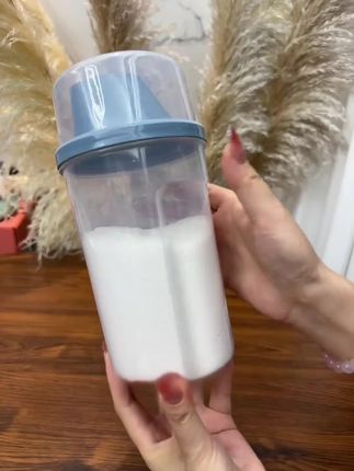 这个#收纳罐 用起来简直太方便了,洗衣粉,挂面,五谷杂粮都可以用它装#厨房好物 #方便又实用