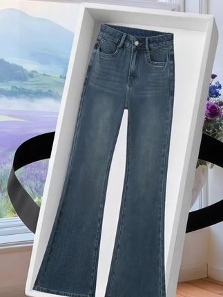 #显瘦显高 #牛仔裤穿搭 #时尚百搭牛仔裤 #直筒牛仔裤 #高腰牛仔裤