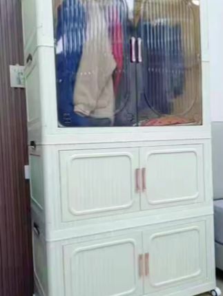 免安装衣柜家用衣服被子储物柜衣橱出租屋折叠多层收纳柜#免安装衣柜#简易衣柜 #储物柜#折叠多层收纳柜#衣柜