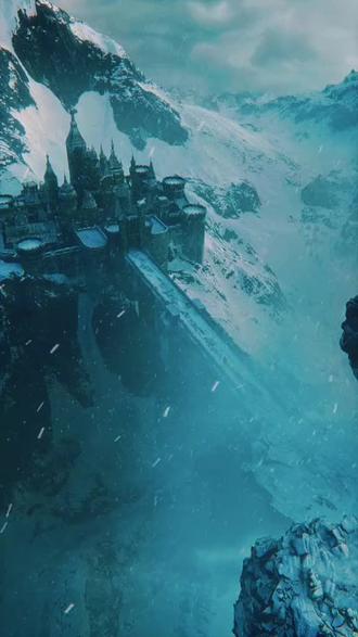 侯明昊cos全新神装霜月狼主·尼诺,霜狼环侍,冠冕为主!#和平精英霜月狼主#侯明昊和平精英霜狼大使