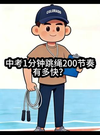 中考1分钟跳绳200节奏有多快? 1分钟200个,每秒3.3下⚡
什么概念?你眨两下眼就得跳6个!
🔥200拍/分钟高强度节奏来了——
没有热身,直接起飞,心肺爆炸💥
能跟完这一分钟,中考跳绳闭眼满分💯 #跳绳 #1分钟200个 #跳绳节奏 #中考体育满分 #心肺挑战