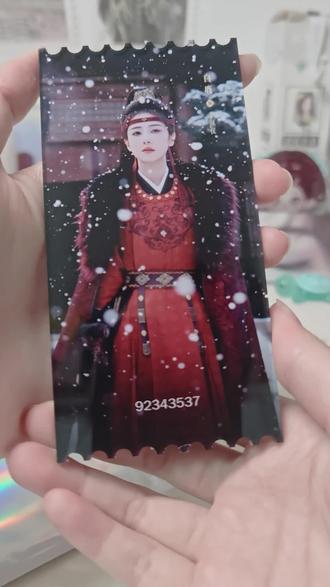 开箱李佩仪#白鹿 #白鹿唐宫奇案 #唐宫奇案 #李佩仪票根 #李佩仪