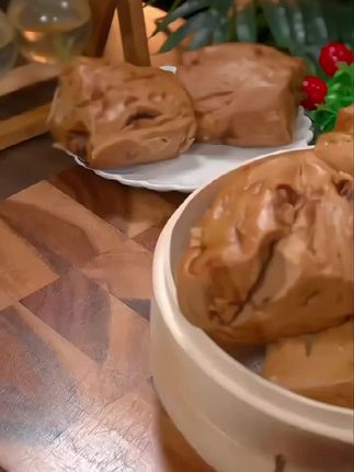 #红糖馒头 #妈妈的味道 #太好吃了