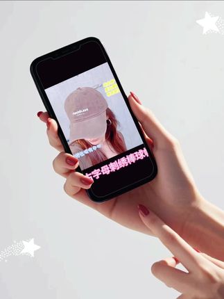 复古字母刺绣藏青色棒球帽女休闲百搭宽帽檐显脸小大头围鸭舌帽子#网红 #好物分享 #帽子 #上热搜 #强烈推荐
