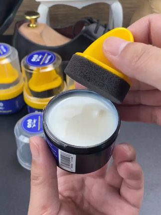 【拍1发3瓶】鞋油多功能真皮绵羊皮黑色高级清洁无色通用打蜡保养#鞋油鞋蜡一体#护鞋神器