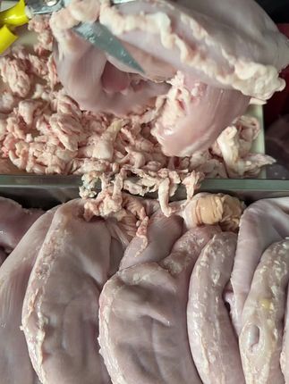 好吃又便宜的猪大肚 手工修剪无油无垃圾煲汤的佳品