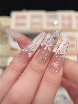 #纯手工穿戴甲#穿戴甲#美甲#美出高级感#穿戴甲随意摘戴