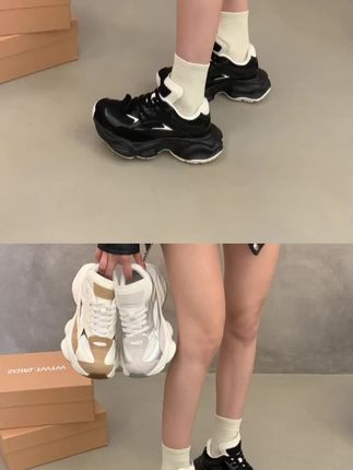 SGIRL TWTW厚底老爹鞋女新款百搭小个子增高女休闲运动鞋 A799-18#好穿不累脚 #软底软面穿上超舒服 #老爹鞋女 #百搭女鞋 #厚底女鞋