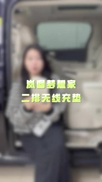 适用25-26款岚图梦想家二排无线充垫改装汽车内饰专用品改装配件#同款#给力#买它