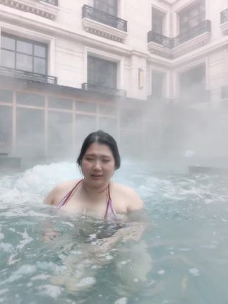 #温泉拍照