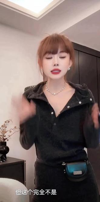 JIYOO SOONG | 极简慵懒风早春呼吸肌理感连帽针织运动套装上衣#新年#过年战袍#女装新年战袍 #新年快乐 #过年