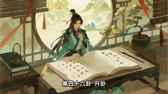 今日读易经,升卦#国学文化 #读书 #阅读