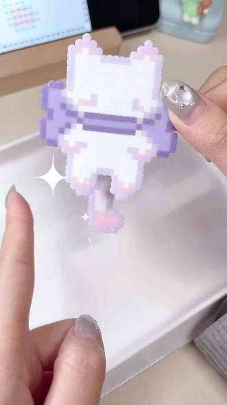 摇尾巴小猫教程
#好物推荐🔥 #实用小技巧 #拼豆教程#拼豆