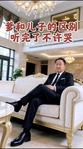 爹和儿子的区别 #人生感悟 #确实是这种情况