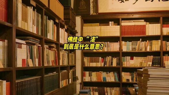 佛经中的法如何理解?
