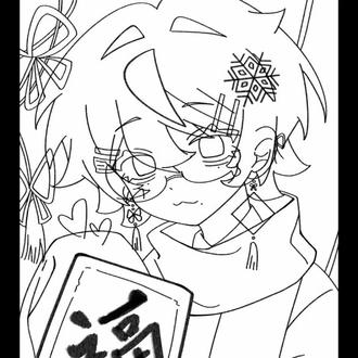 一觉醒来,全球绘画水平上升了1亿倍,而我却不变#oc #自设 #抽象 #来自星星的艺术家