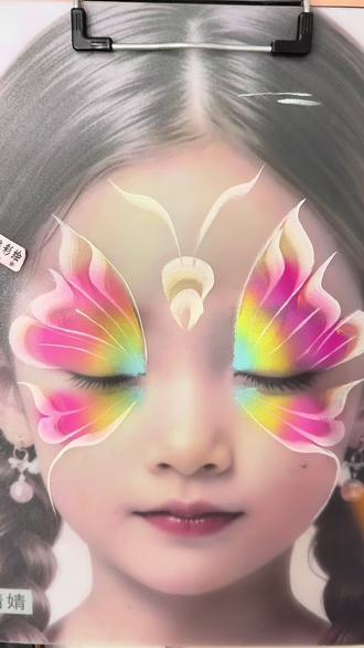 蝴蝶🦋彩绘,完整版讲解教程