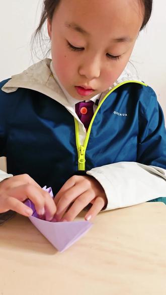 小米视频日记第103天,创意手工折纸小达人有上线了,今天折小船#亲子手工制作 #创意 #手工折纸 #手工diy #折纸教程