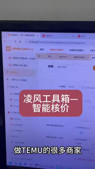 凌风工具箱—智能核价
#凌风工具箱 #Temu运营 #智能核价 #跨境电商工具