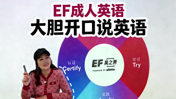 在EF,再也不怕我的散装英语了 #成人英语#EF成人英语#努力成为更好的自己#英语口语天天练#零基础学英语
