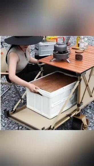 露营推车可折叠户外野餐大号聚拢营地车拉车旅行野营小拖车#露营推车推荐 #折叠露营车 #好物推荐分享 #好物分享视频同款