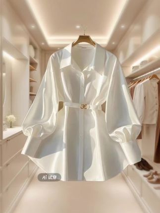 高级感气质轻奢百搭白色衬衫早秋新款高腰洋气减龄休闲裤子两件套#时尚气质穿搭 #时髦穿搭 #时尚穿搭时尚穿搭时尚