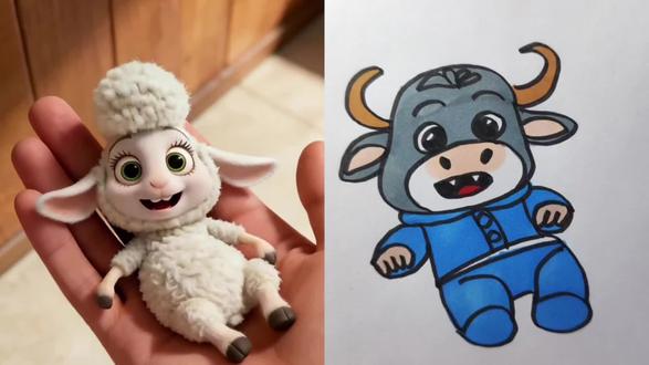 好萌好可爱呀#简笔画#二次元#动漫#动画#疯狂动物城 @海信空调 #海信空调温暖中国年