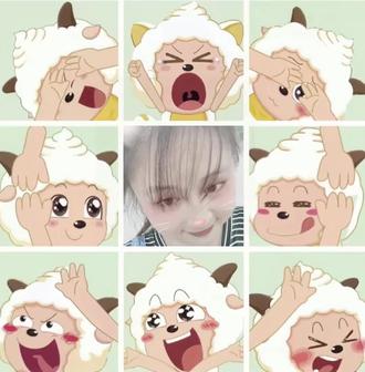 #九宫格 后来风月不可诉,人间冗杂难落笔。#喜羊羊