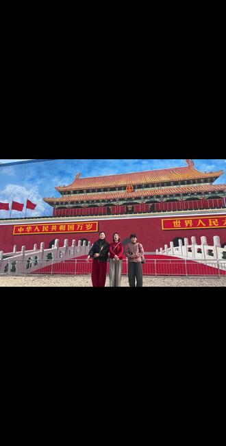 去不了北京,那就来楚村看天安门吧#手绘天安门