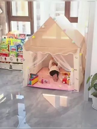 大号加长款儿童帐篷室内女孩分床神器公主小帐篷宝宝可睡觉小房子