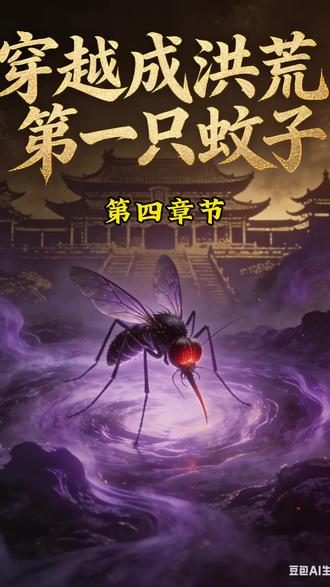 #穿越成洪荒第一只蚊子
#第四章节
吞噬紫气进化,道祖言遁去其一/洪荒噬道祖,以吸成道/不周山下,暗吞盘古残韵