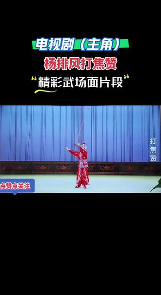 电视剧(主角)杨排风打焦赞精彩武场面片段