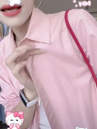 【100%棉春秋款】小个子衬衫纯棉成衣水洗刺绣长袖设简约宽松