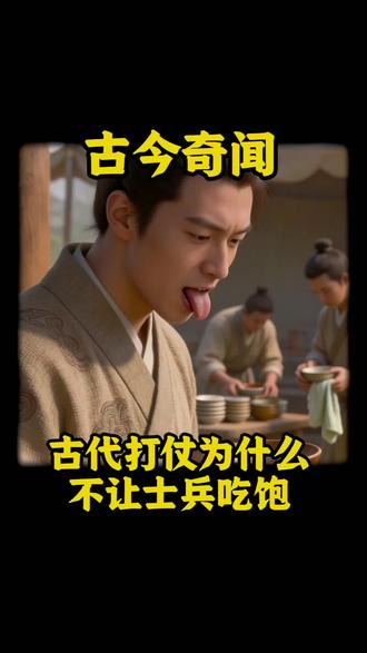 古代打仗前为什么不让士兵吃饱#沉浸式历史#古今奇闻