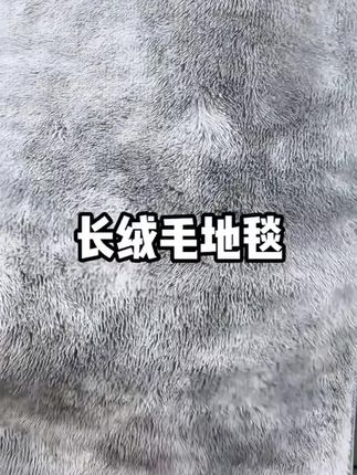居家好物毛绒女生卧室床边毯加厚客厅地毯家用#榻榻米垫 #飘窗垫地垫