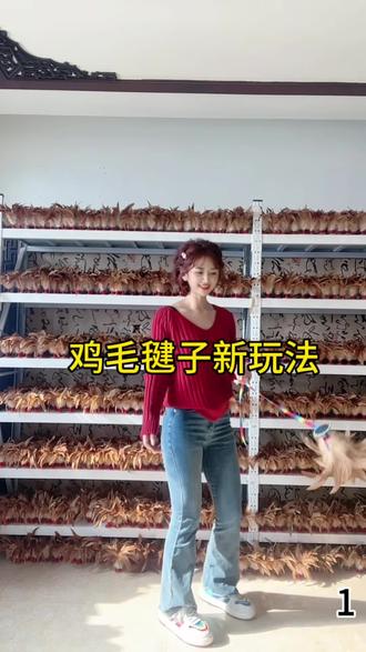 刚刚踢毽子的朋友可以试试这样玩哦#踢毽子 #鸡毛毽子#怀旧 #童年回忆 #儿时记忆