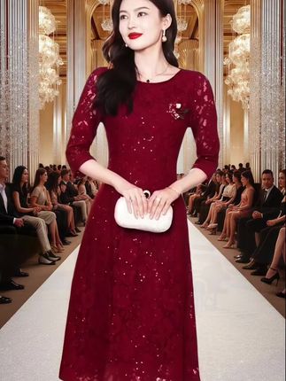 #AI扩图 #早秋穿搭公式来了#早秋不费力显贵穿搭#微胖女生怎么穿出早秋氛围感#中国风妈妈礼服