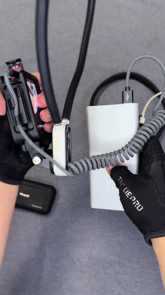 大疆运动超长续航数据线 #大疆action4 #大疆action5 #大疆运动相机 #大疆数据线 #大疆运动相机配件