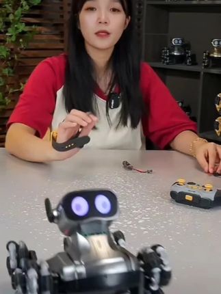 儿童玩具车电动智能手势遥控感应车汽车八轮机器狗男孩生日礼物#机器狗 #儿童玩具 #遥控感应玩具