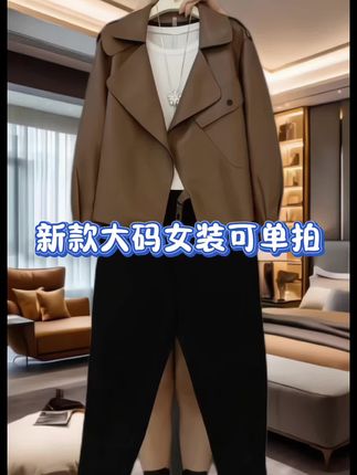 #谁穿谁好看#大码女装120斤到220斤#不怕你胖就怕你不时尚#遮肉显瘦#秋季穿搭