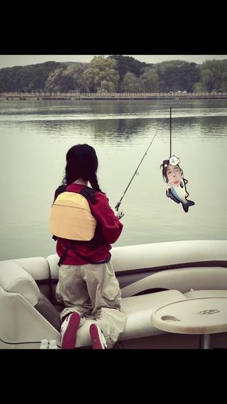 我女喜欢海钓🎣#虞书欣#我也想被姐姐钓#p图 #海钓#美