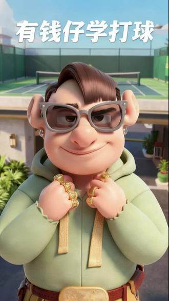 大力网球手与排骨教练
把经典《真係笑話》改编成AI动画
没有什么是钱解决不了的问题吗?
#李力持 #真係笑話