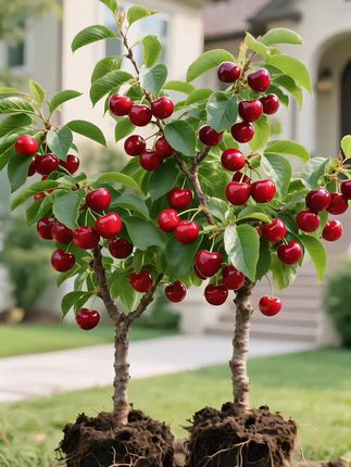 #车厘子大樱桃树苗 #车厘子树苗 #车厘子自由 #果苗种植 #果苗基地