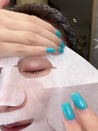 用了它才知道什么叫“抛光脸"!在家就可以做的韩女皮肤管理#白瓷娃娃#碳酸面膜#毛孔