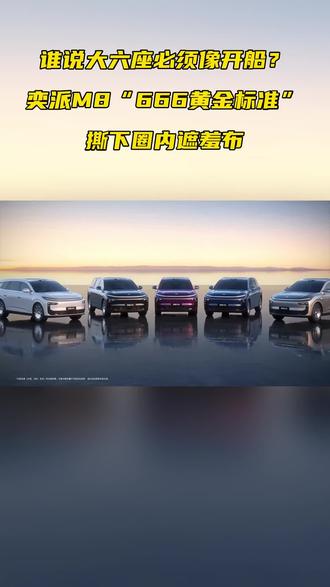 停车视线差?奕派M8“666黄金标准”的智驾辅助帮你看清 #停车难 #东风奕派#奕派M8#华派黄金标准大六座#华派666黄金标准