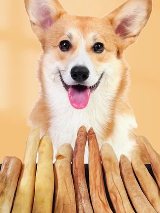 狗磨牙棒风干牛尾宠物磨牙洁齿骨小中大型犬耐咬训犬奖励营养狗狗 #萌宠好物 #磨牙棒