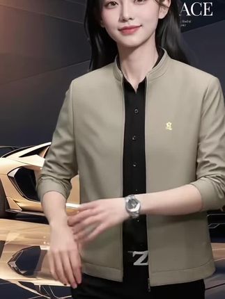 #商务休闲 #春秋穿搭 #品质男装 #夹克外套 #行政夹克